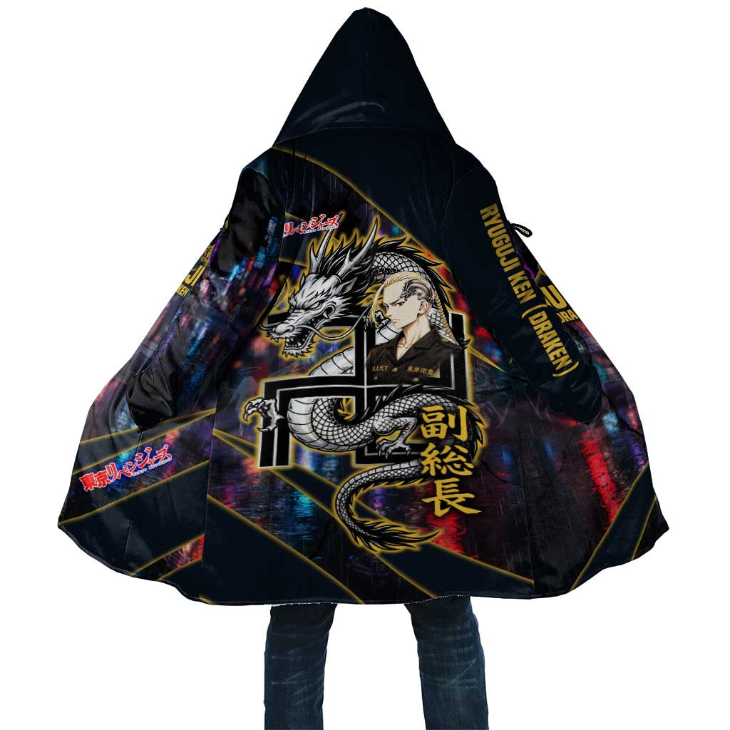 Ryuguji Ken Draken Cloak Neon Dragon Yakuza Art Style