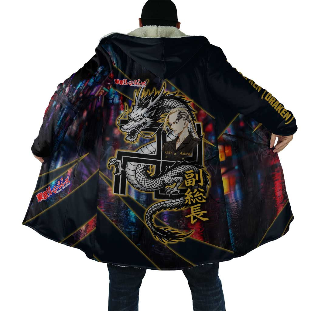 Ryuguji Ken Draken Cloak Neon Dragon Yakuza Art Style