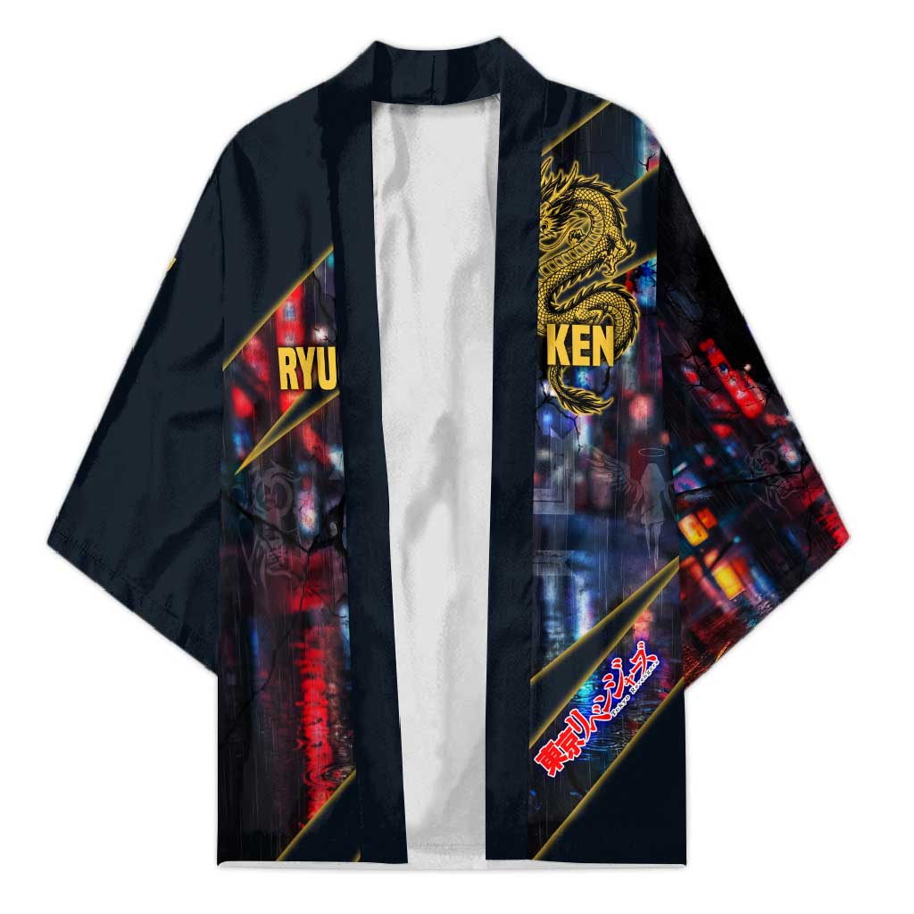 Ryuguji Ken Draken Kimono Neon Dragon Yakuza Art Style