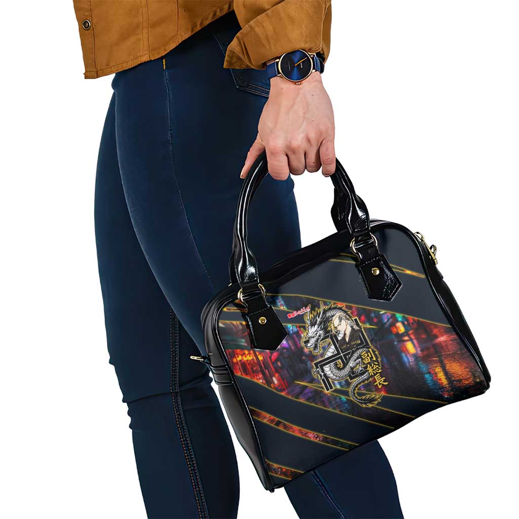 Ryuguji Ken Draken Shoulder Handbag Neon Dragon Yakuza Art Style