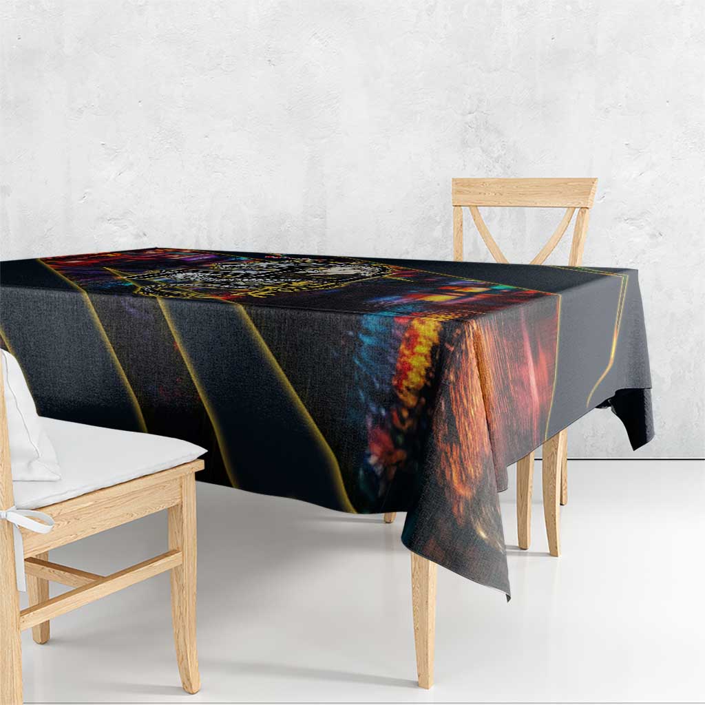 Ryuguji Ken Draken Tablecloth Neon Dragon Yakuza Art Style