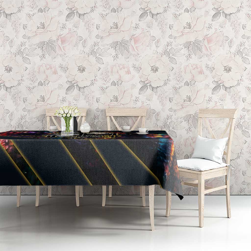 Ryuguji Ken Draken Tablecloth Neon Dragon Yakuza Art Style