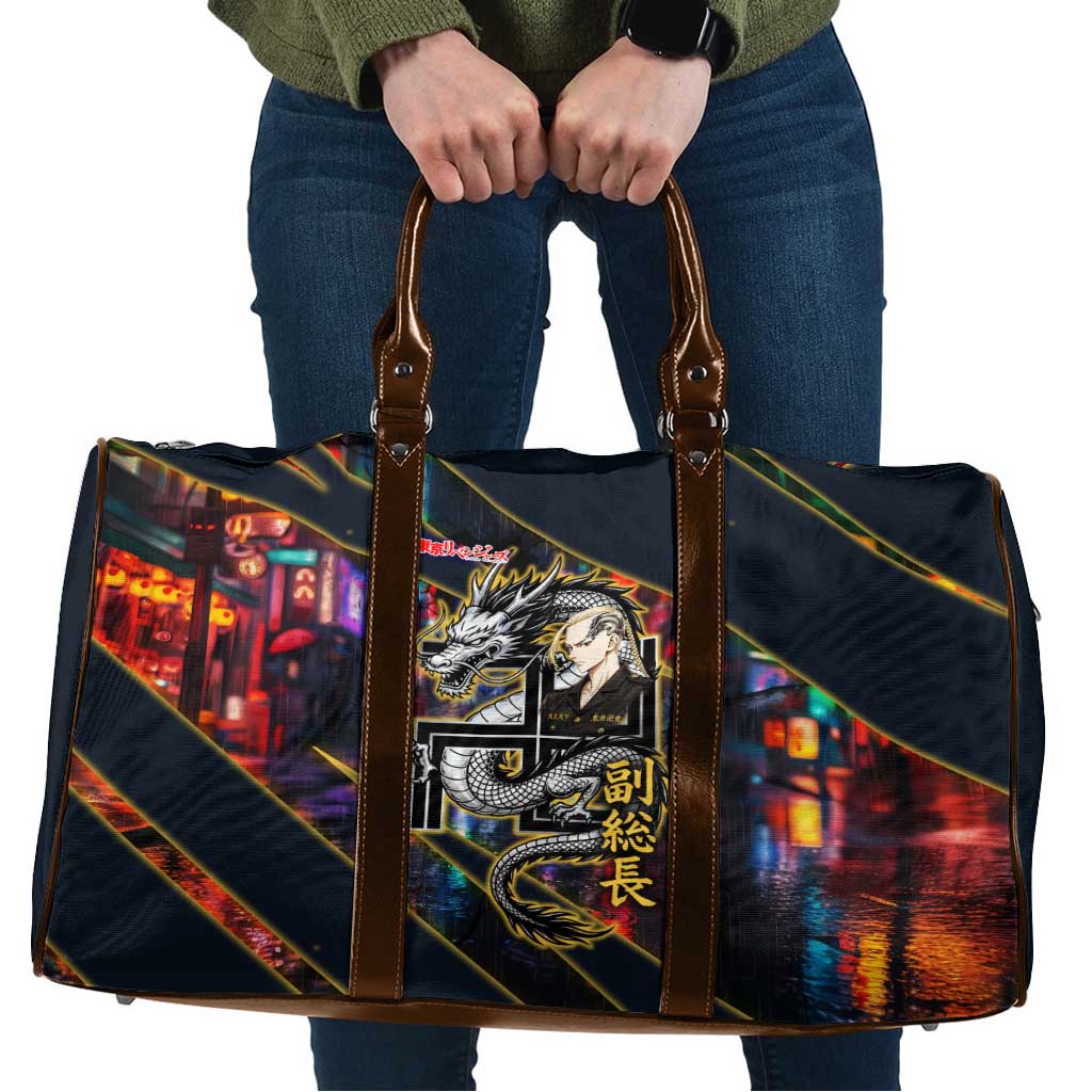 Ryuguji Ken Draken Travel Bag Neon Dragon Yakuza Art Style