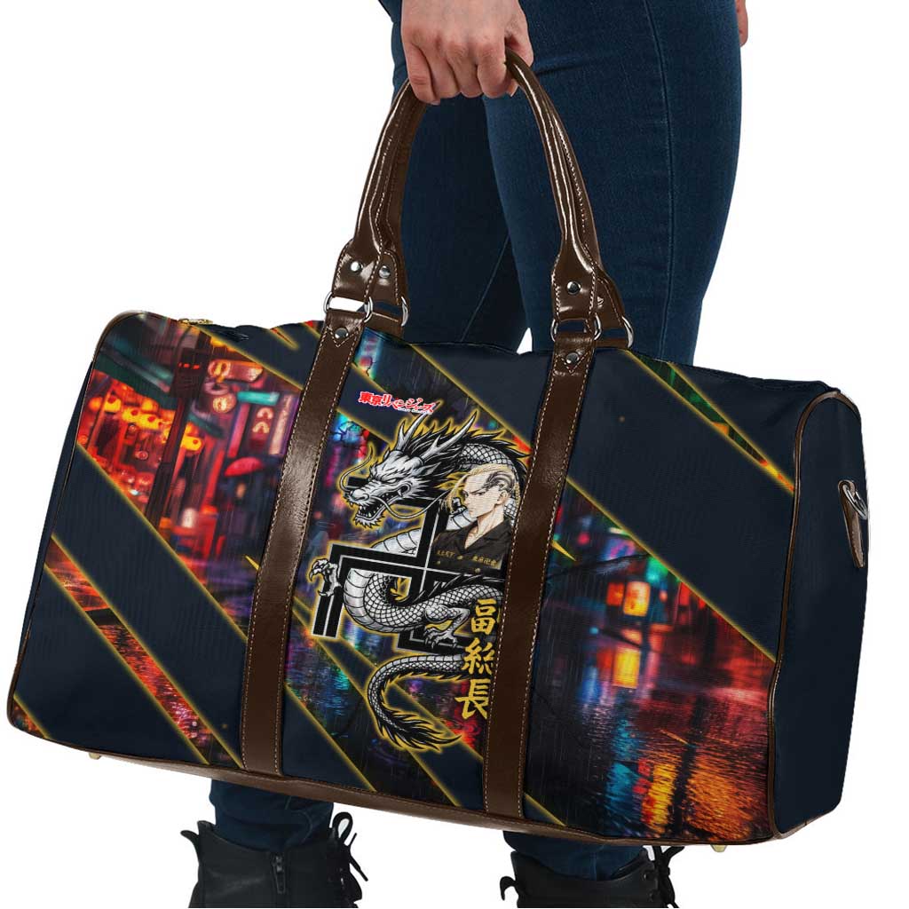 Ryuguji Ken Draken Travel Bag Neon Dragon Yakuza Art Style