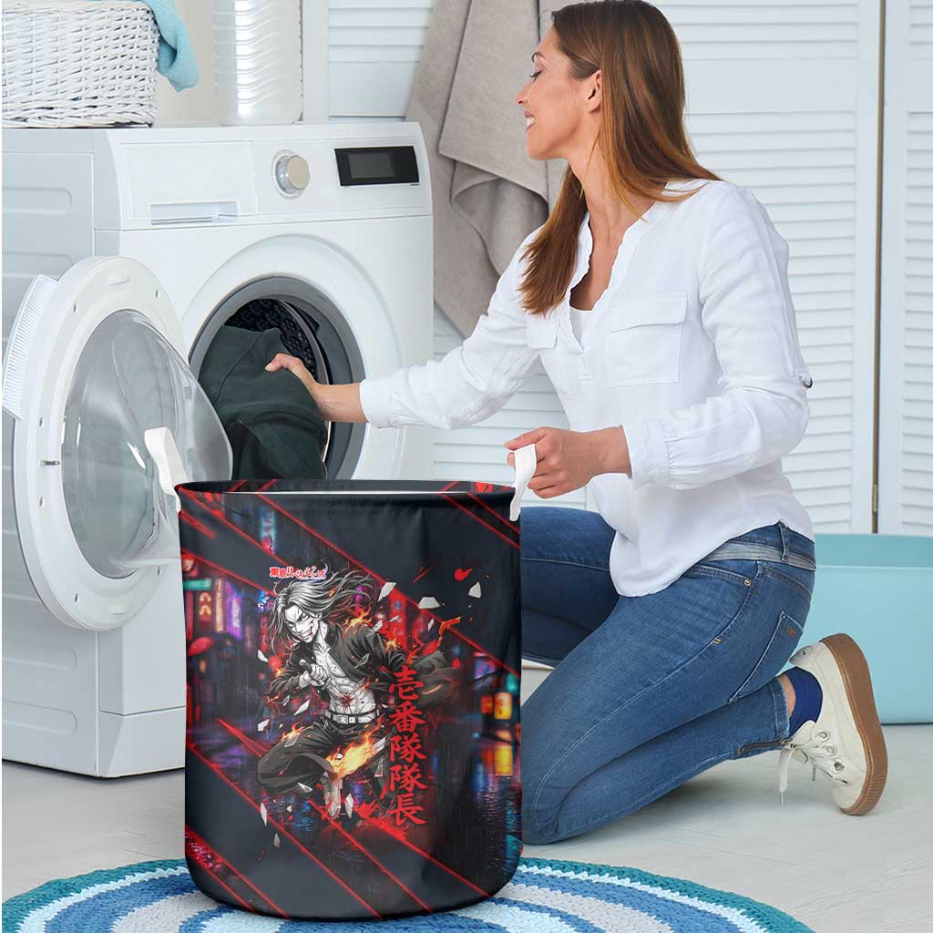 Baji Keisuke Chifuyu Matsuno Laundry Basket Dark Neon Street Fight Art Style