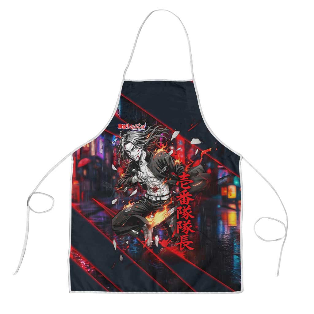 Baji Keisuke Chifuyu Matsuno Apron Dark Neon Street Fight Art Style
