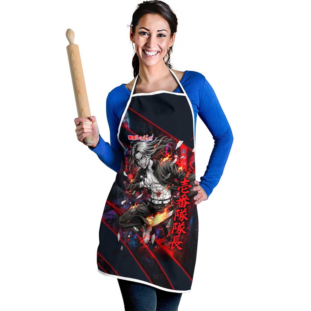 Baji Keisuke Chifuyu Matsuno Apron Dark Neon Street Fight Art Style