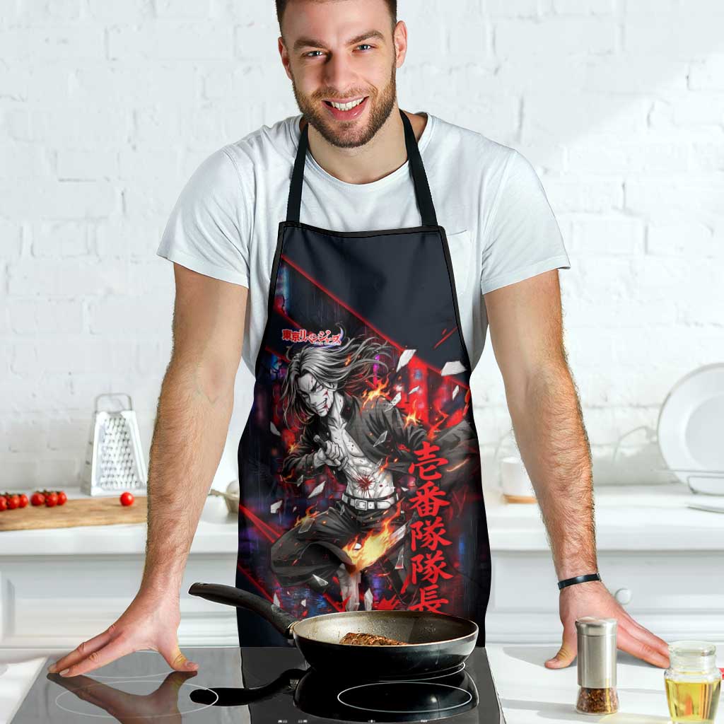 Baji Keisuke Chifuyu Matsuno Apron Dark Neon Street Fight Art Style