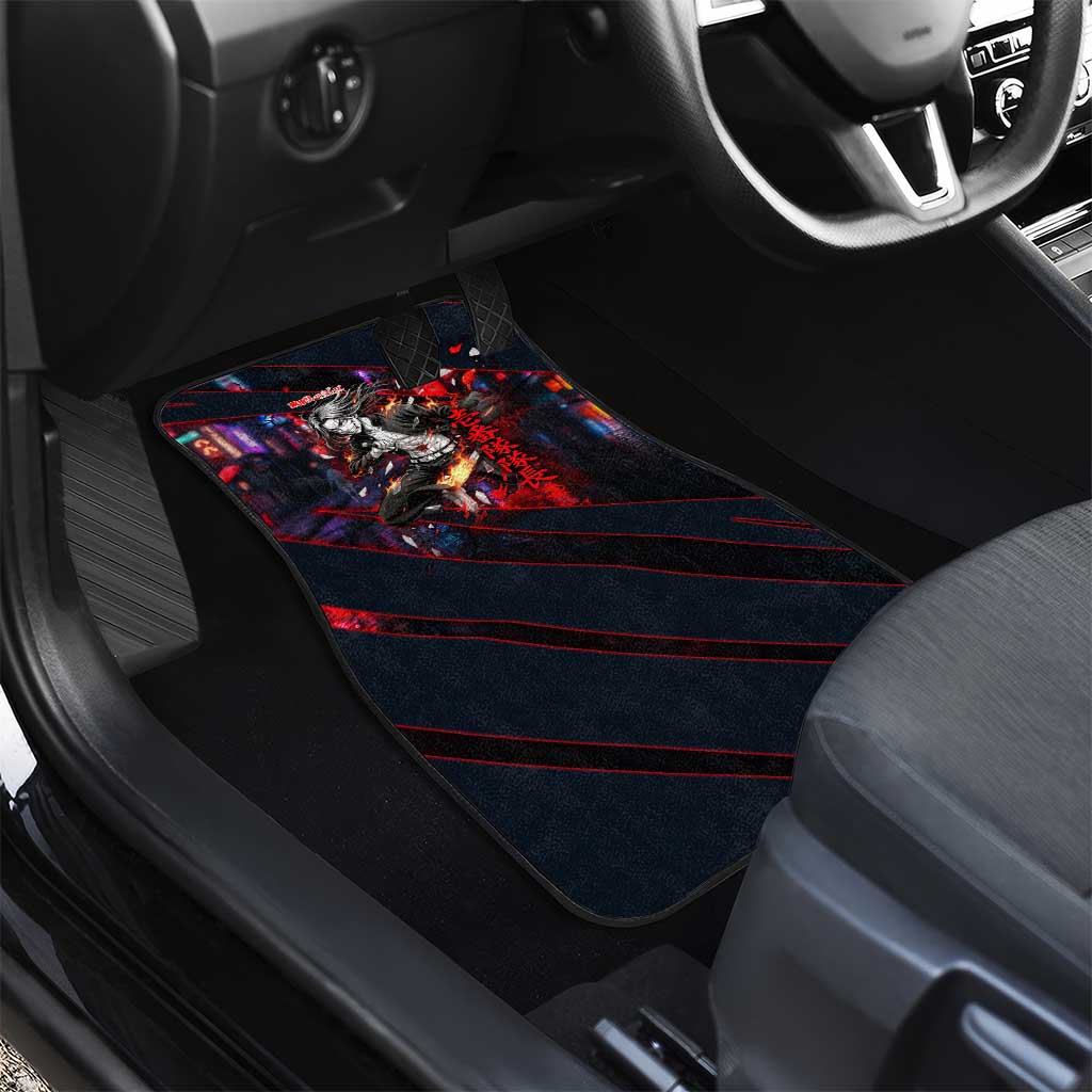 Baji Keisuke Chifuyu Matsuno Car Mats Dark Neon Street Fight Art Style