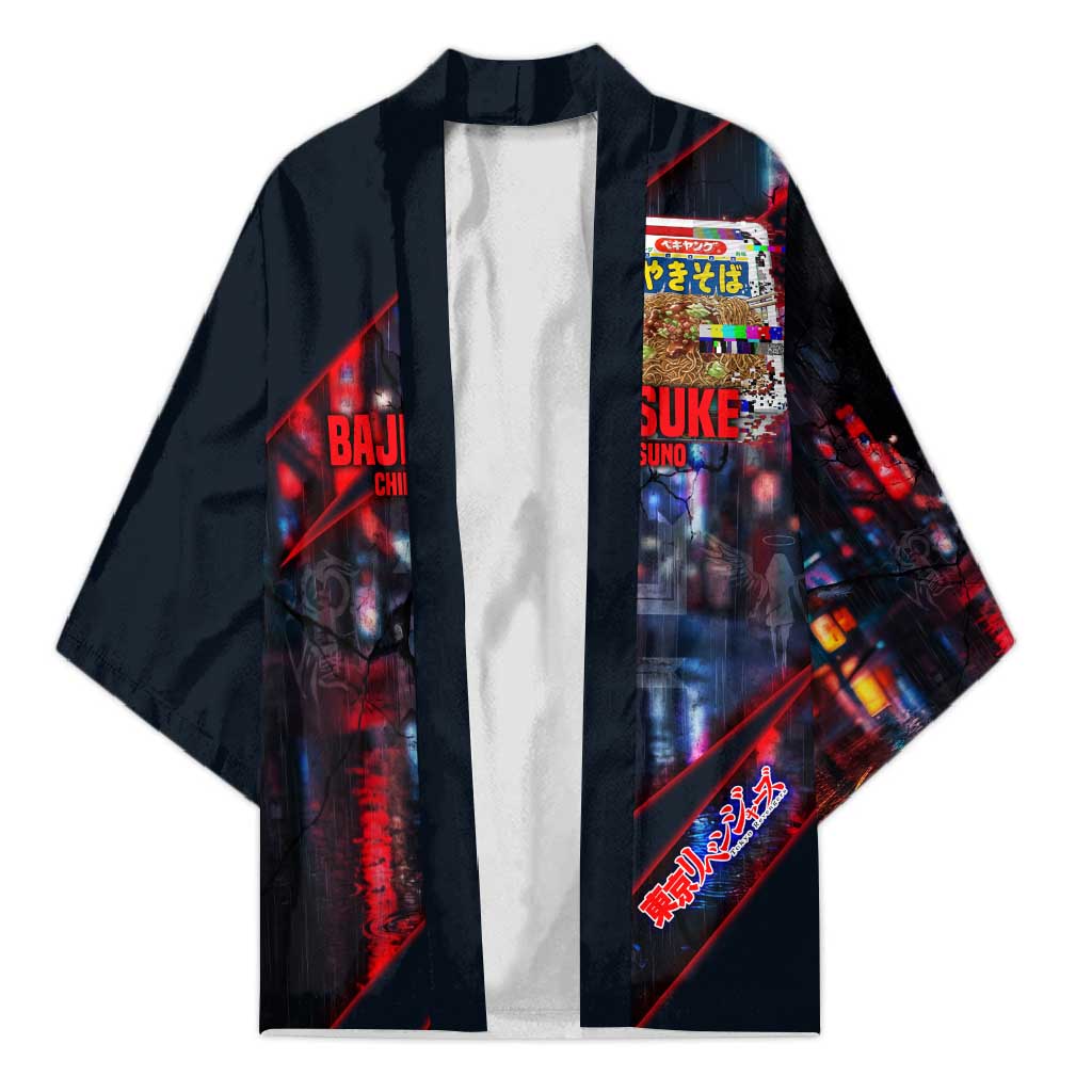 Baji Keisuke Chifuyu Matsuno Kimono Dark Neon Street Fight Art Style