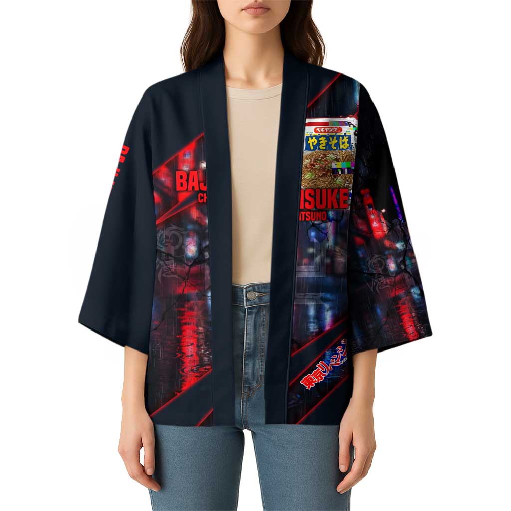 Baji Keisuke Chifuyu Matsuno Kimono Dark Neon Street Fight Art Style