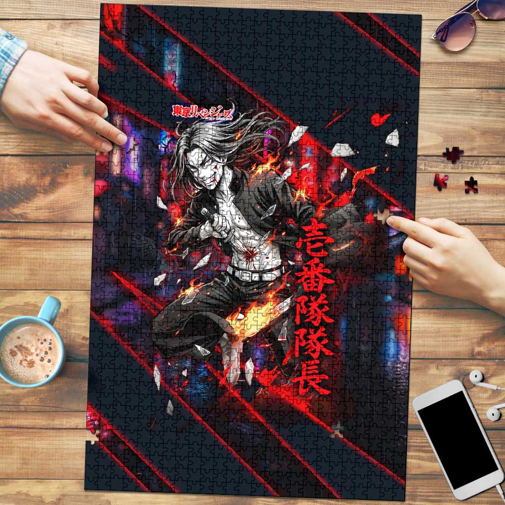 Baji Keisuke Chifuyu Matsuno Puzzle Dark Neon Street Fight Art Style