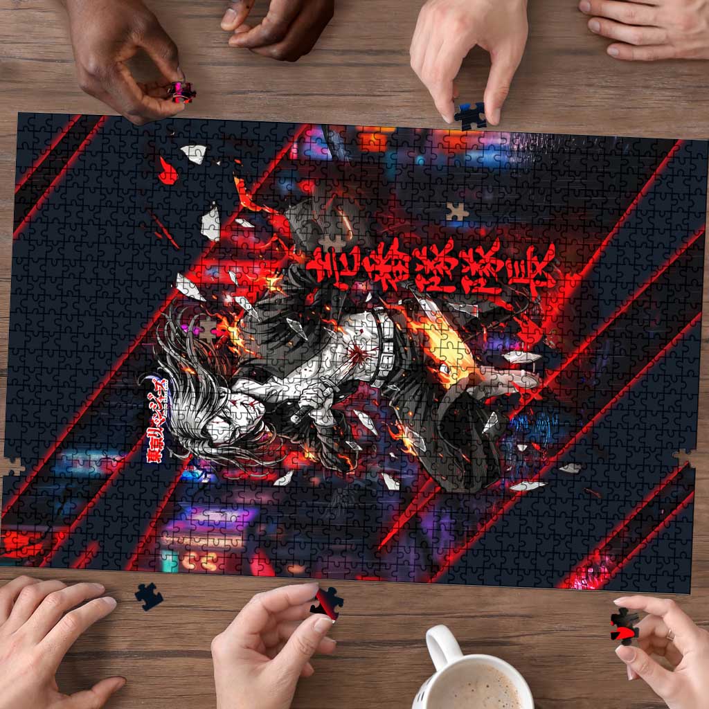 Baji Keisuke Chifuyu Matsuno Puzzle Dark Neon Street Fight Art Style