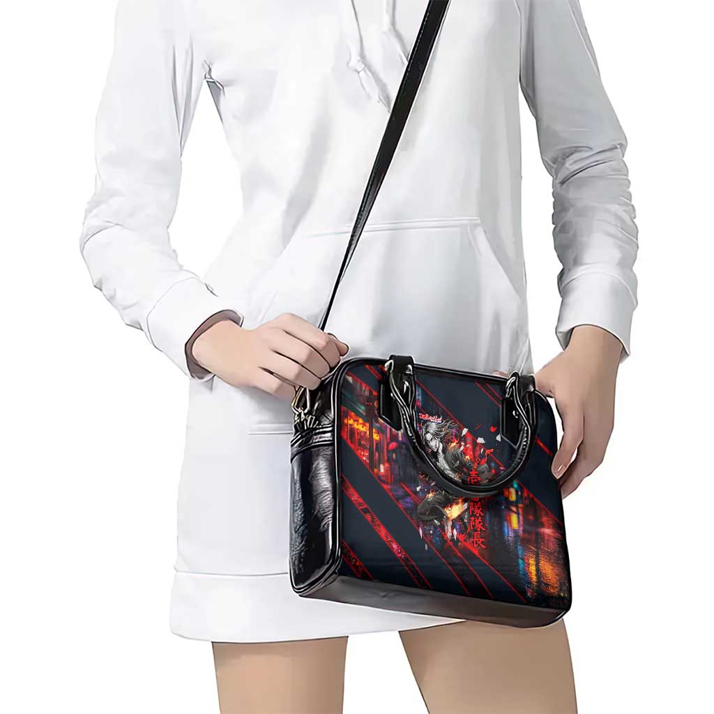 Baji Keisuke Chifuyu Matsuno Shoulder Handbag Dark Neon Street Fight Art Style