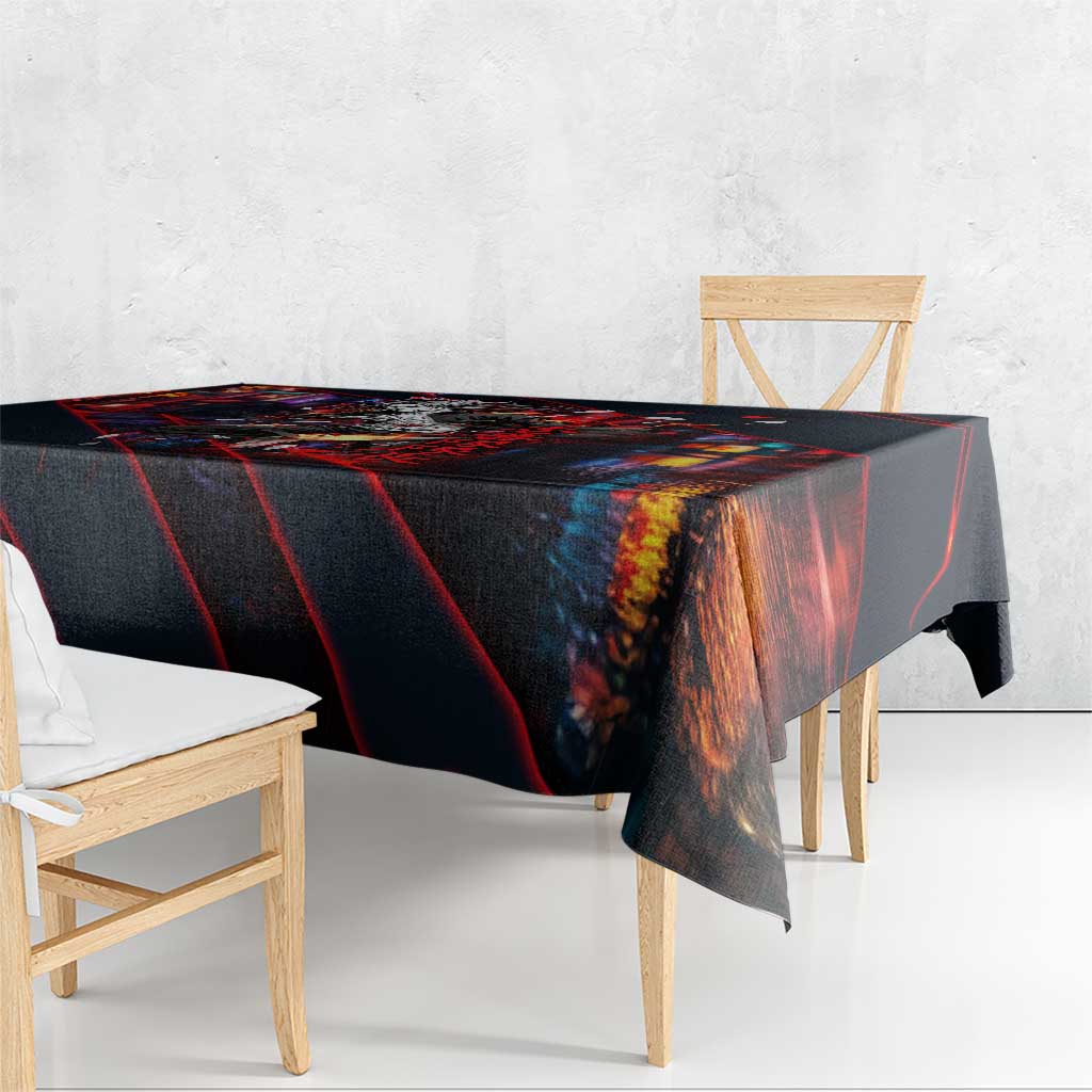 Baji Keisuke Chifuyu Matsuno Tablecloth Dark Neon Street Fight Art Style