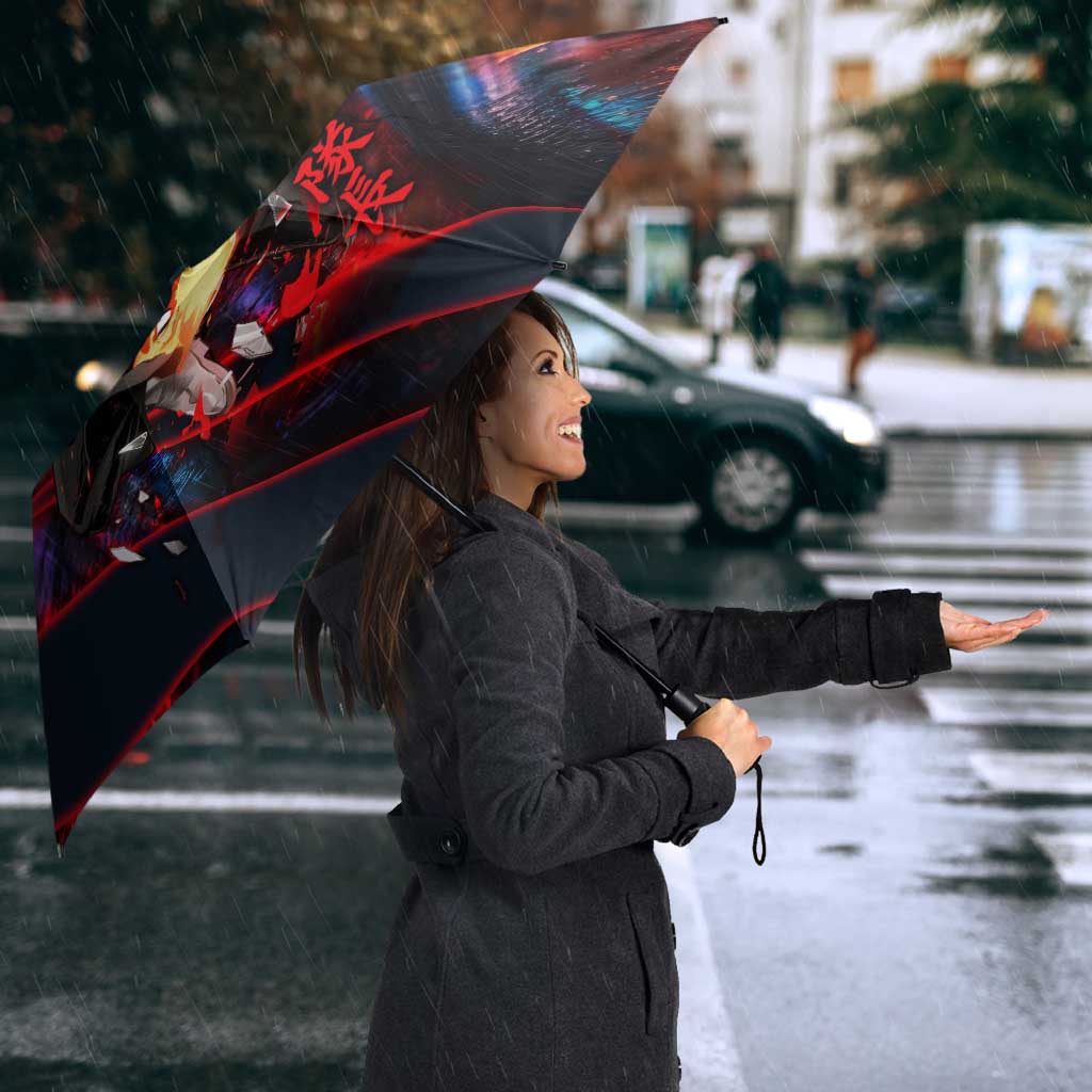 Baji Keisuke Chifuyu Matsuno Umbrella Dark Neon Street Fight Art Style