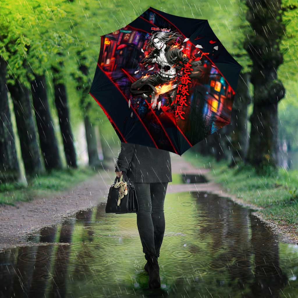 Baji Keisuke Chifuyu Matsuno Umbrella Dark Neon Street Fight Art Style