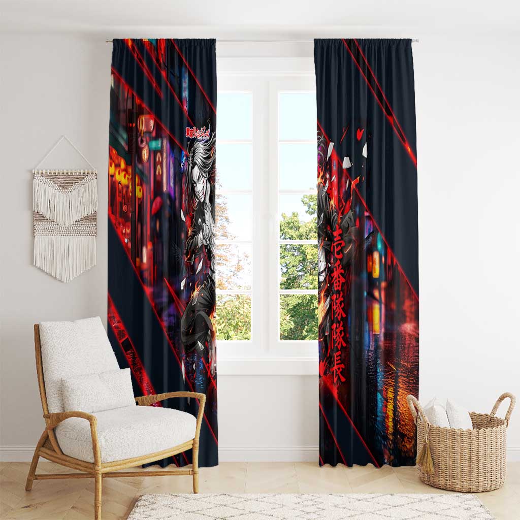 Baji Keisuke Chifuyu Matsuno Window Curtain Dark Neon Street Fight Art Style