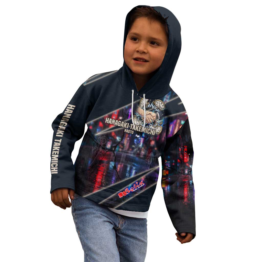 Hanagaki Takemichi Naoto Kid Hoodie Neon Time-Travel Urban Art Style