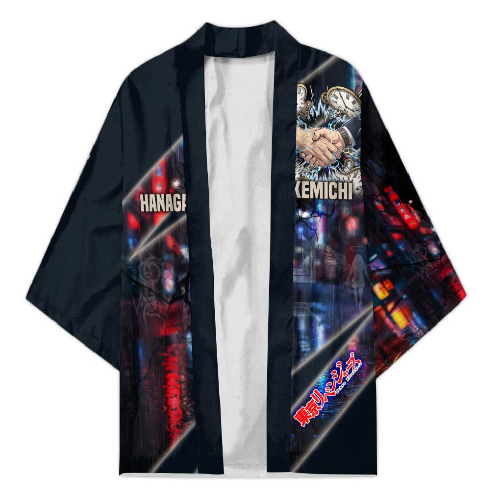 Hanagaki Takemichi Naoto Kimono Neon Time-Travel Urban Art Style