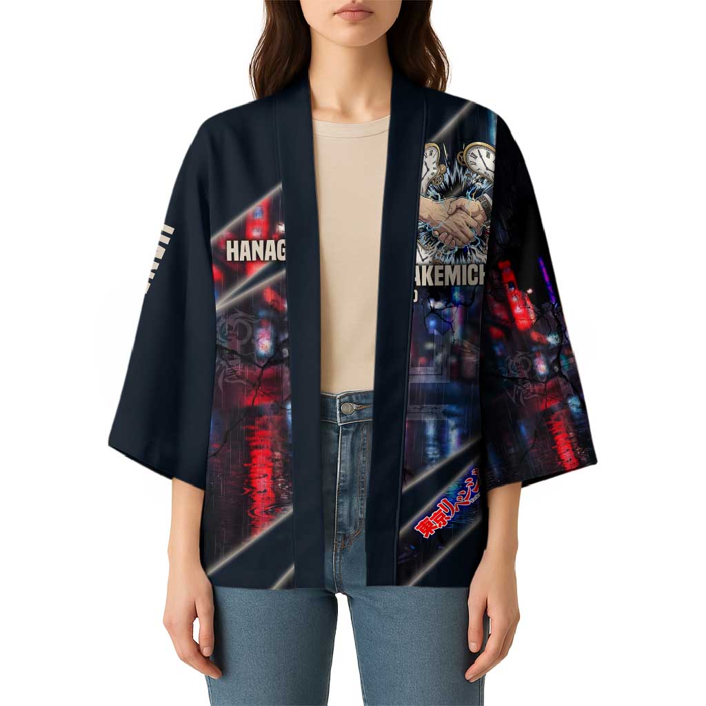 Hanagaki Takemichi Naoto Kimono Neon Time-Travel Urban Art Style