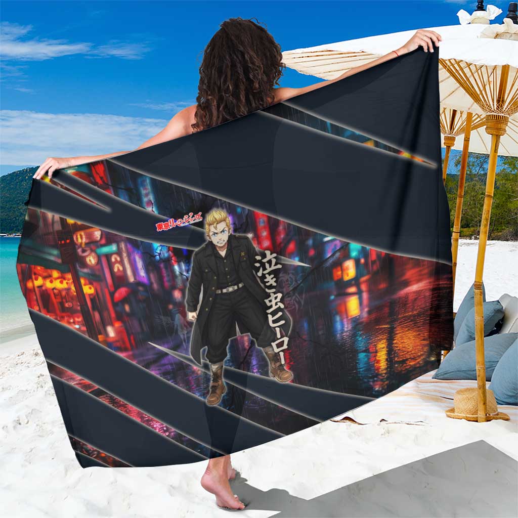 Hanagaki Takemichi Naoto Sarong Neon Time-Travel Urban Art Style