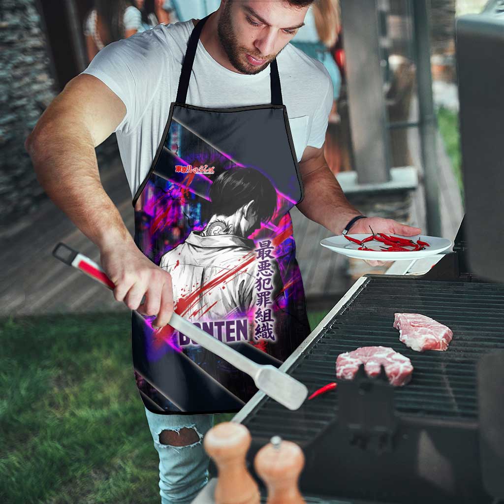 Bonten Era The Darkest Future Apron Cyberpunk Noir Gang Art Style