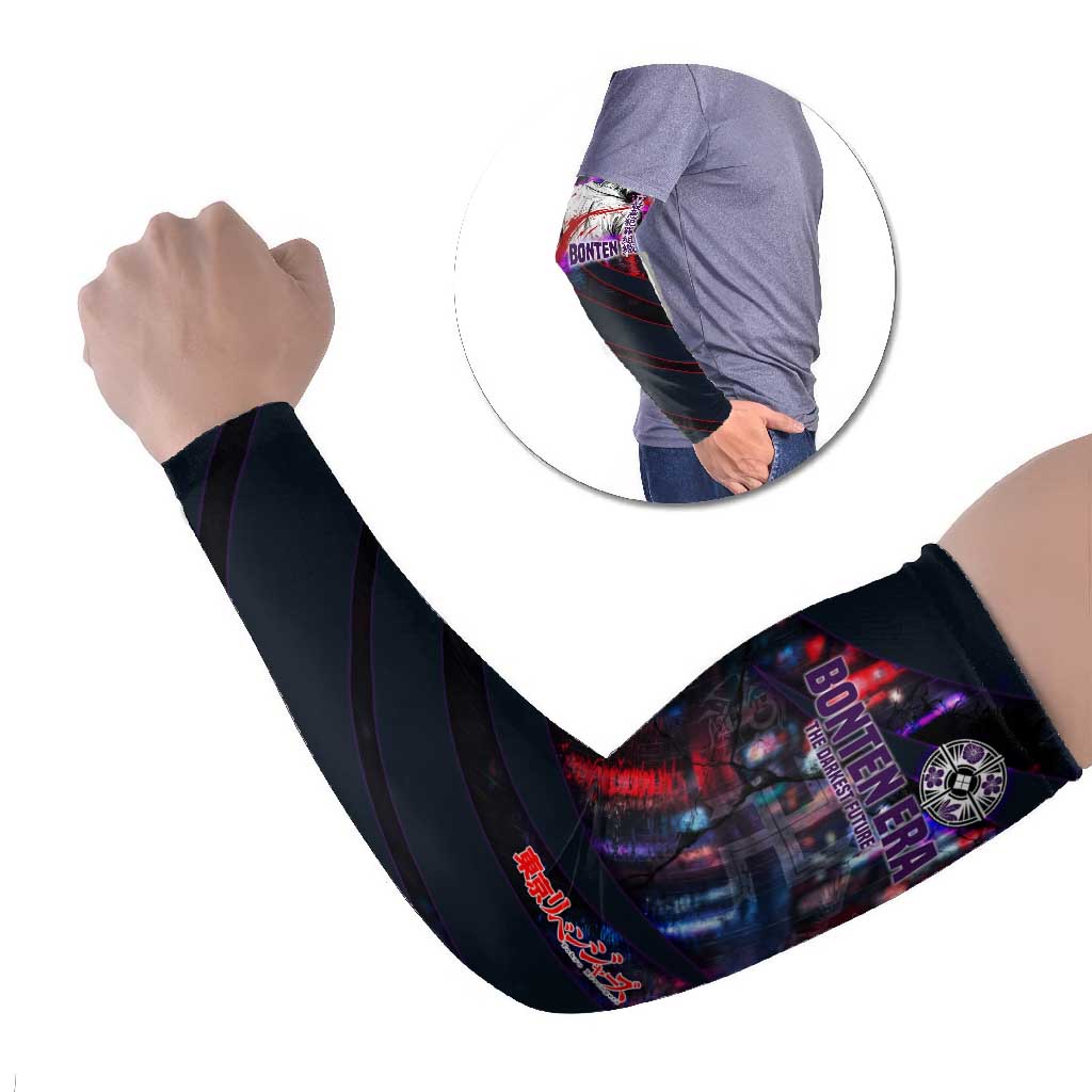 Bonten Era The Darkest Future Arm Sleeves Cyberpunk Noir Gang Art Style