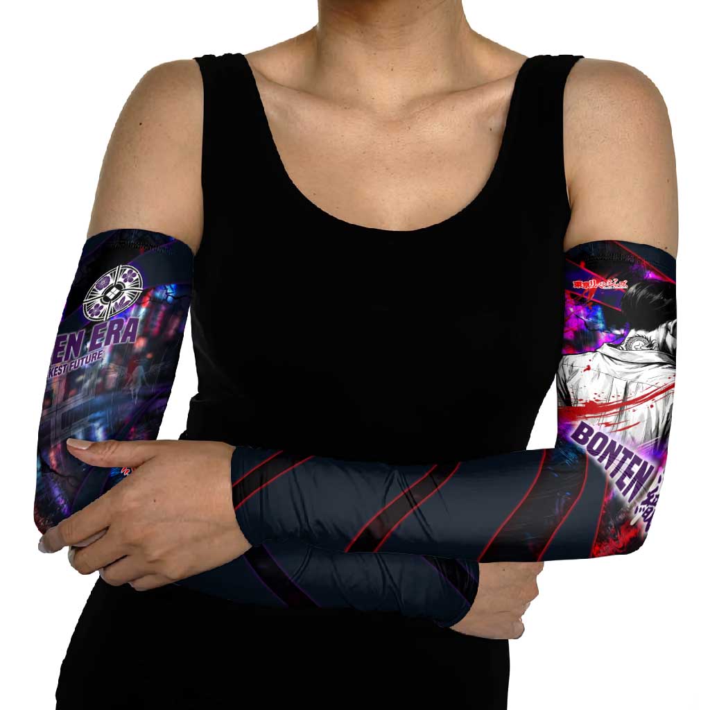 Bonten Era The Darkest Future Arm Sleeves Cyberpunk Noir Gang Art Style