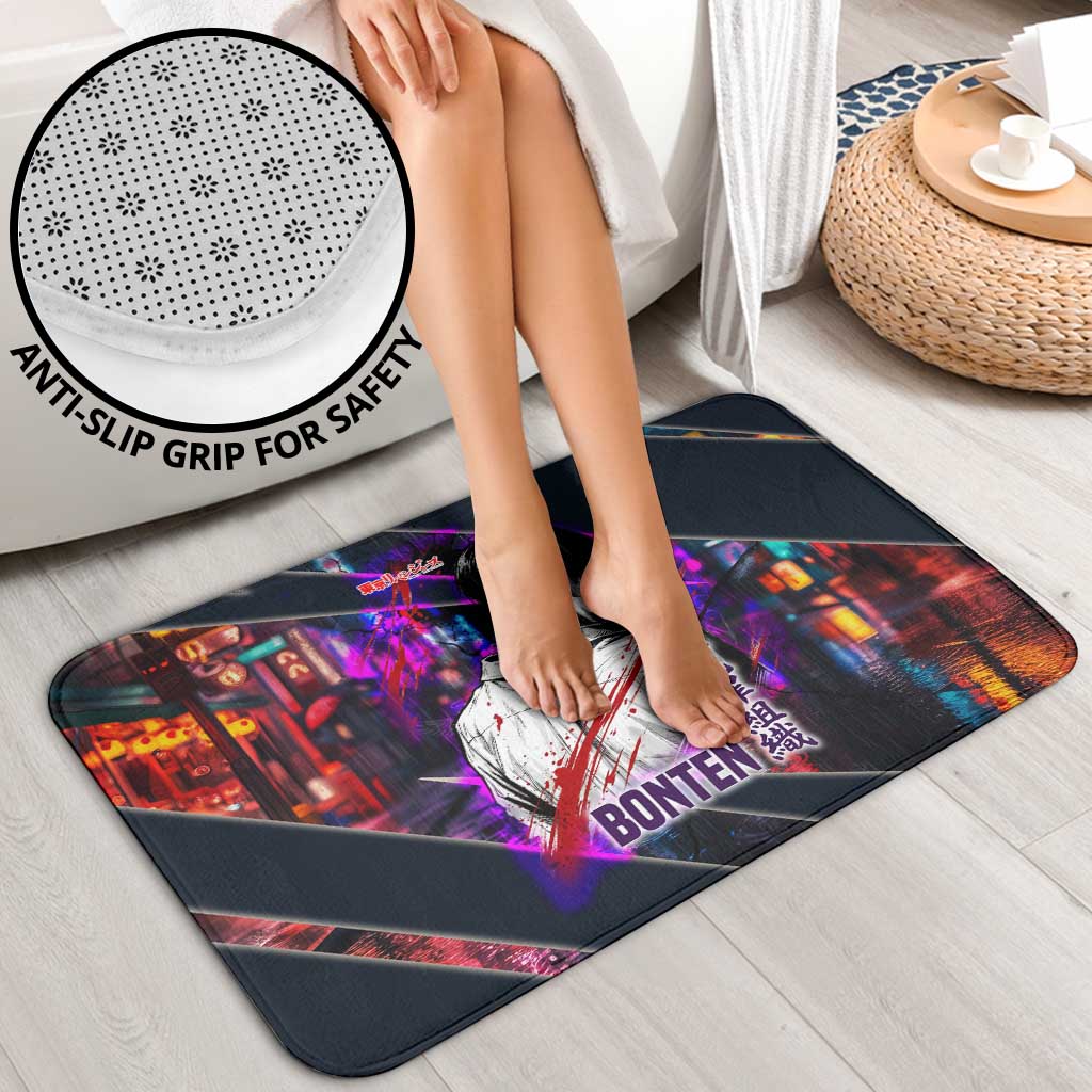 Bonten Era The Darkest Future Bathroom Set Cyberpunk Noir Gang Art Style