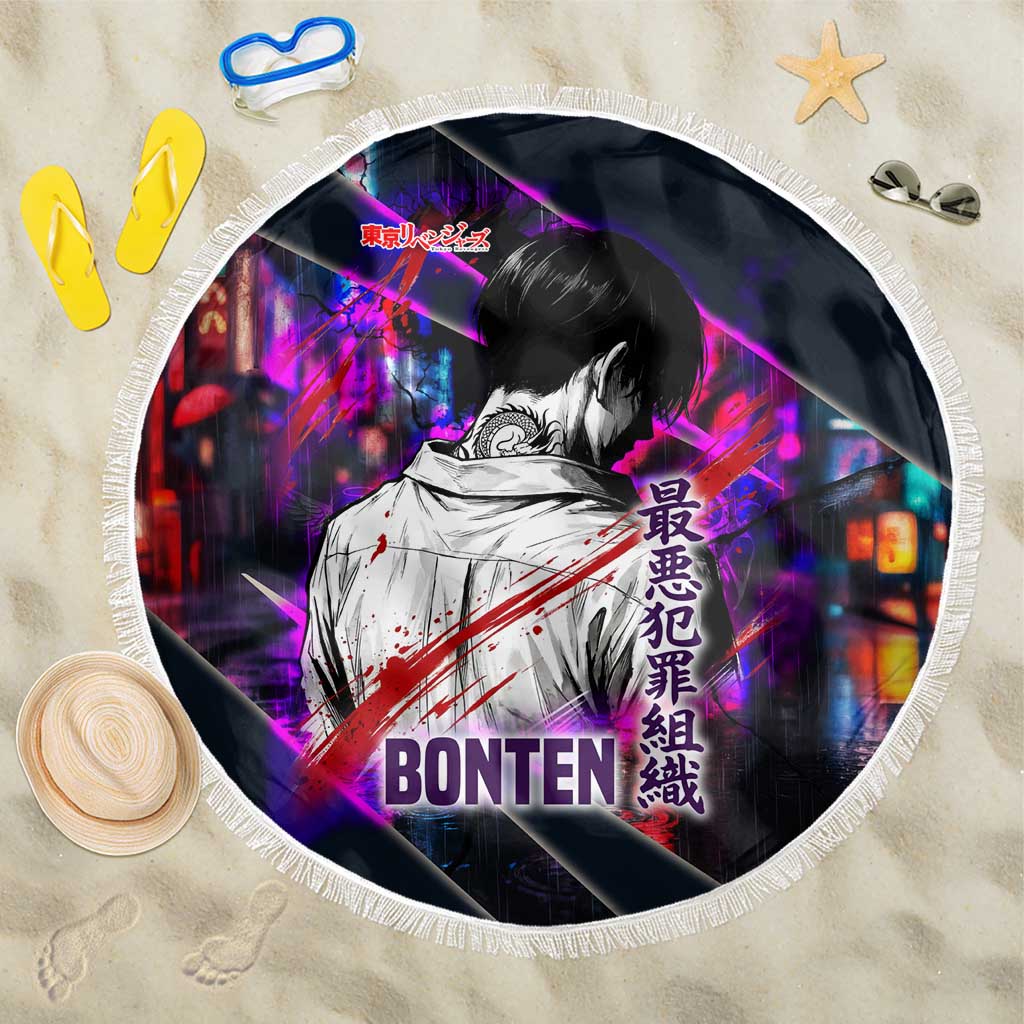 Bonten Era The Darkest Future Beach Blanket Cyberpunk Noir Gang Art Style