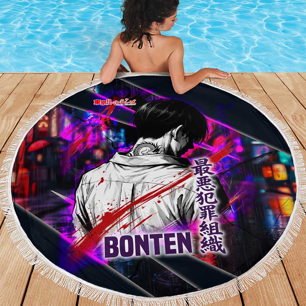 Bonten Era The Darkest Future Beach Blanket Cyberpunk Noir Gang Art Style