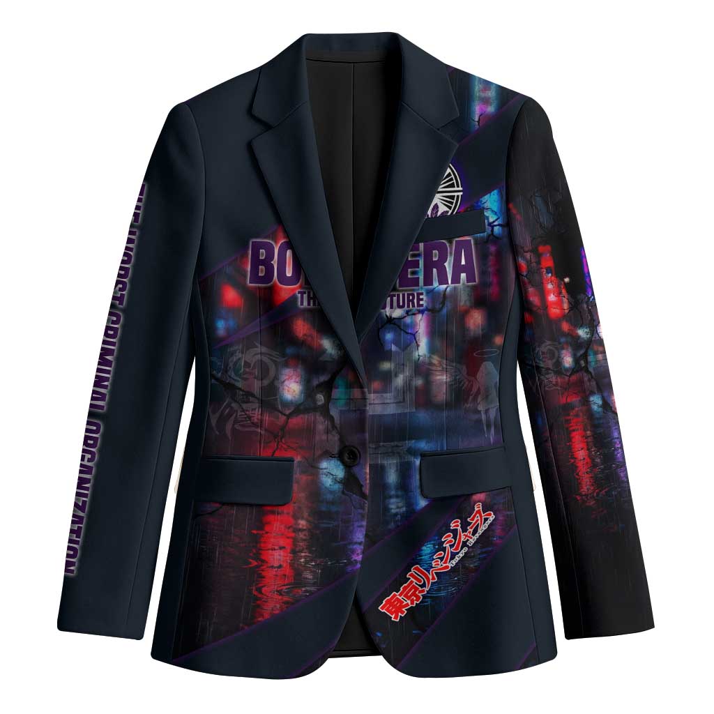 Bonten Era The Darkest Future Blazer Cyberpunk Noir Gang Art Style