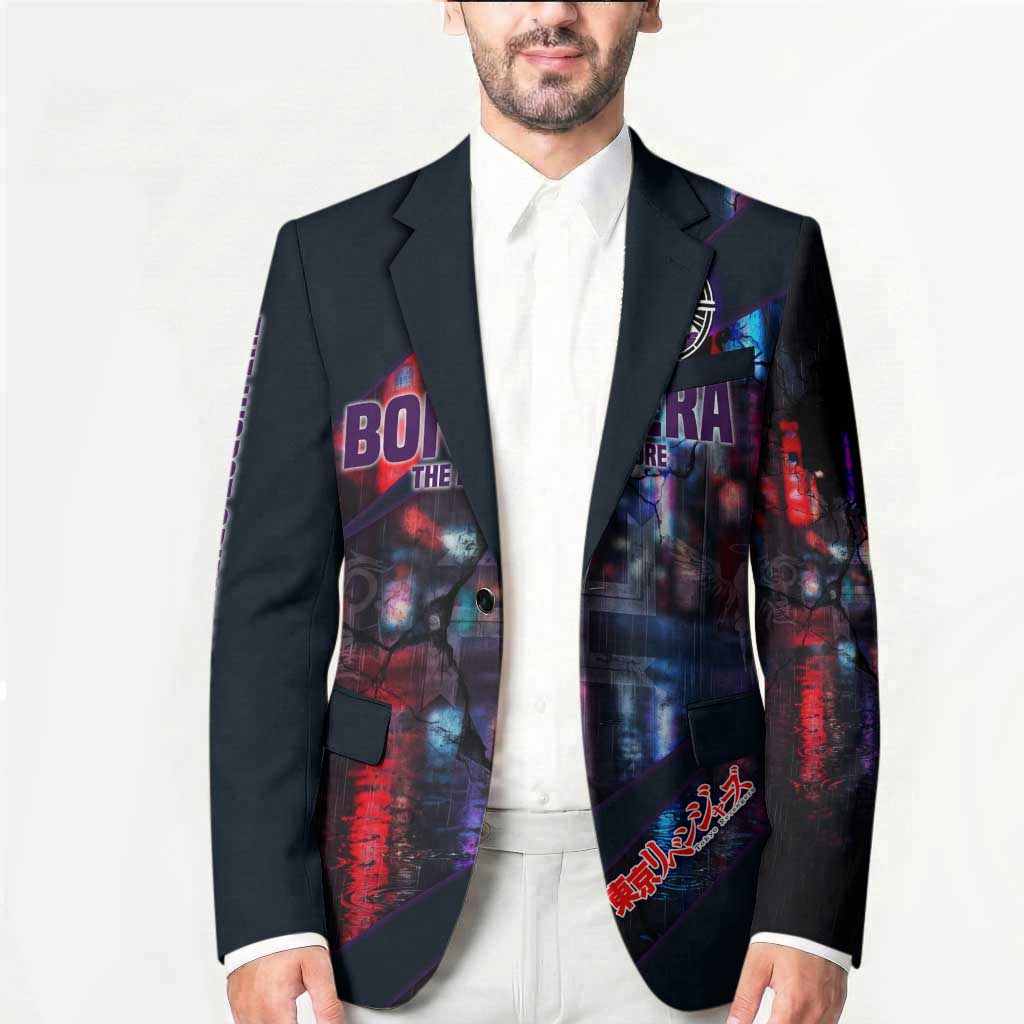 Bonten Era The Darkest Future Blazer Cyberpunk Noir Gang Art Style