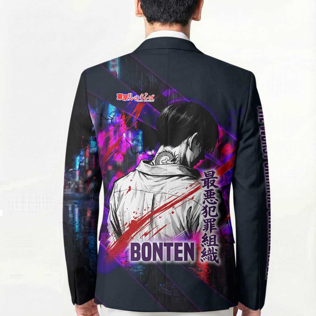 Bonten Era The Darkest Future Blazer Cyberpunk Noir Gang Art Style
