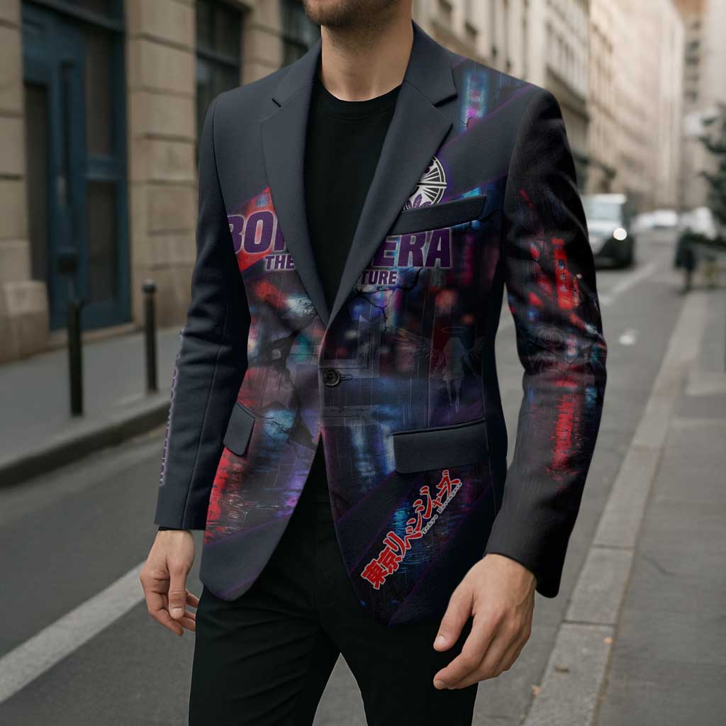 Bonten Era The Darkest Future Blazer Cyberpunk Noir Gang Art Style