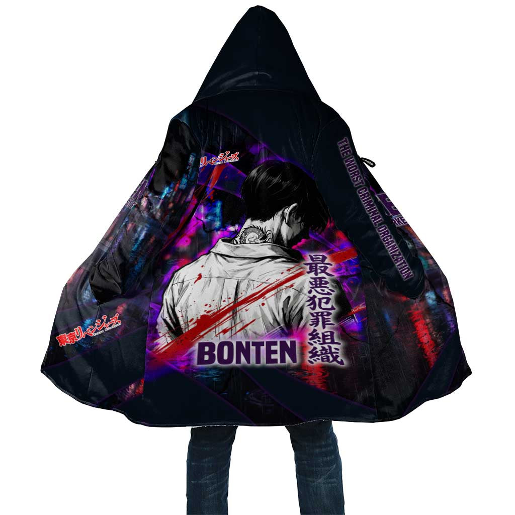 Bonten Era The Darkest Future Cloak Cyberpunk Noir Gang Art Style