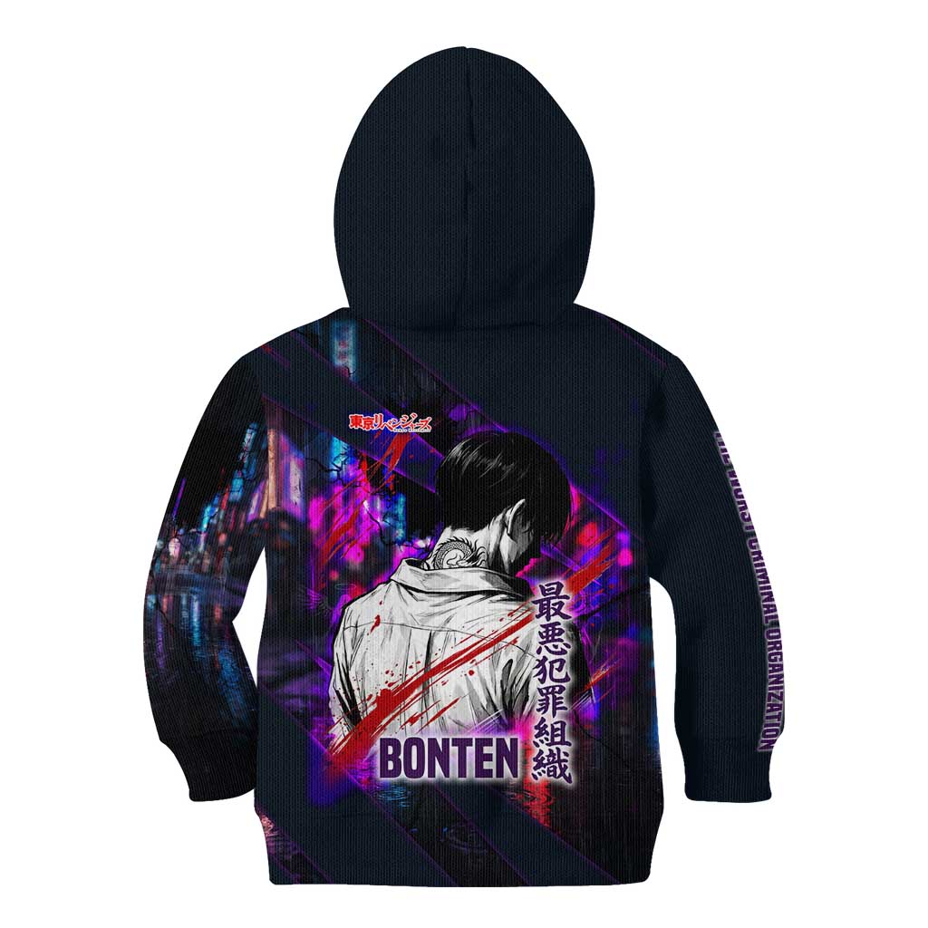 Bonten Era The Darkest Future Kid Hoodie Cyberpunk Noir Gang Art Style