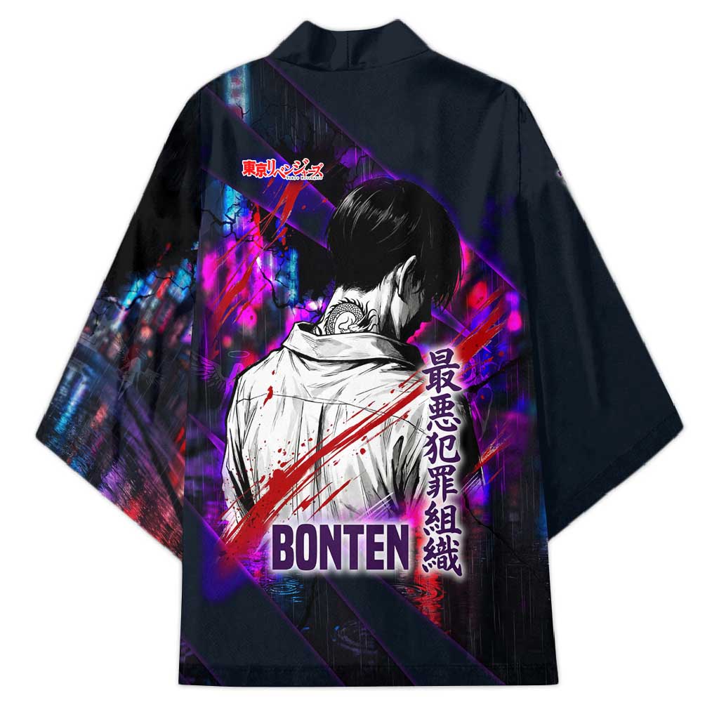Bonten Era The Darkest Future Kimono Cyberpunk Noir Gang Art Style
