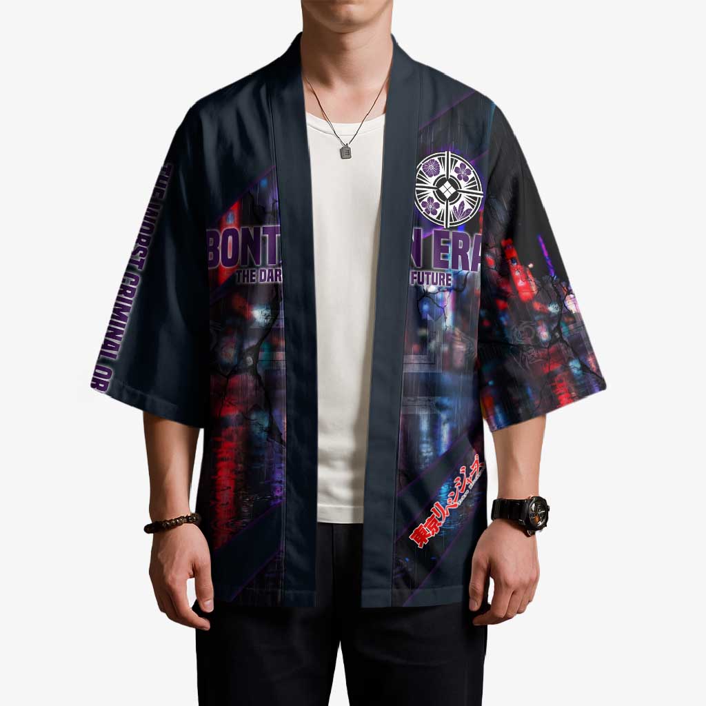 Bonten Era The Darkest Future Kimono Cyberpunk Noir Gang Art Style