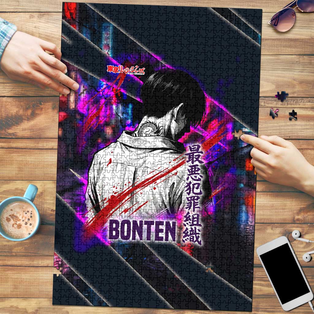 Bonten Era The Darkest Future Puzzle Cyberpunk Noir Gang Art Style
