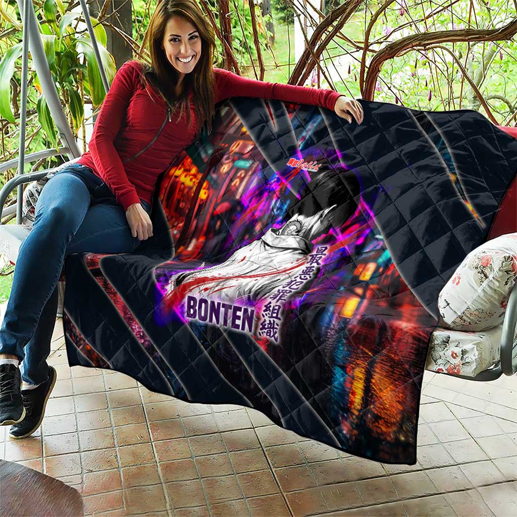 Bonten Era The Darkest Future Quilt Cyberpunk Noir Gang Art Style