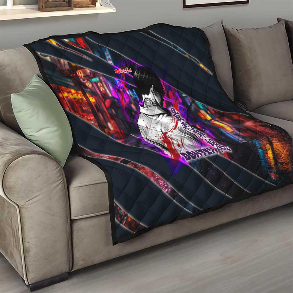 Bonten Era The Darkest Future Quilt Cyberpunk Noir Gang Art Style