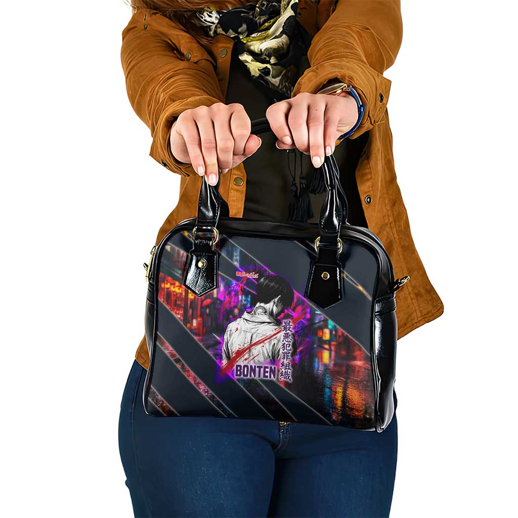 Bonten Era The Darkest Future Shoulder Handbag Cyberpunk Noir Gang Art Style