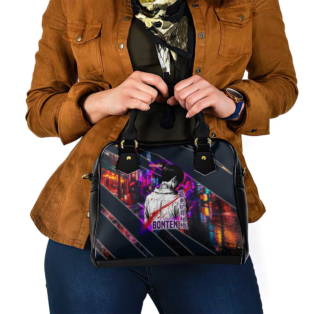 Bonten Era The Darkest Future Shoulder Handbag Cyberpunk Noir Gang Art Style