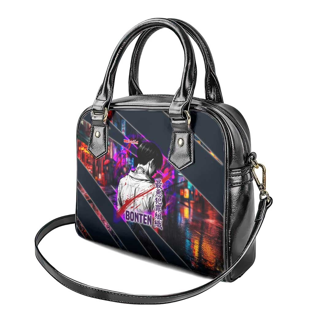 Bonten Era The Darkest Future Shoulder Handbag Cyberpunk Noir Gang Art Style