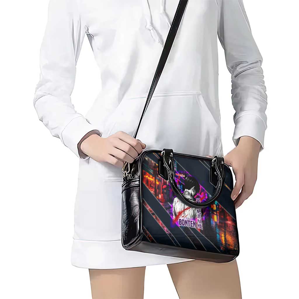 Bonten Era The Darkest Future Shoulder Handbag Cyberpunk Noir Gang Art Style