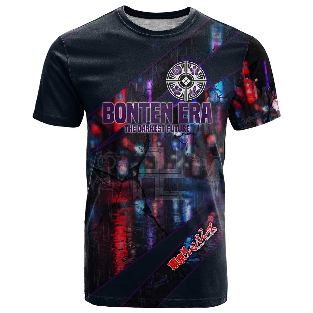 Bonten Era The Darkest Future T Shirt Cyberpunk Noir Gang Art Style