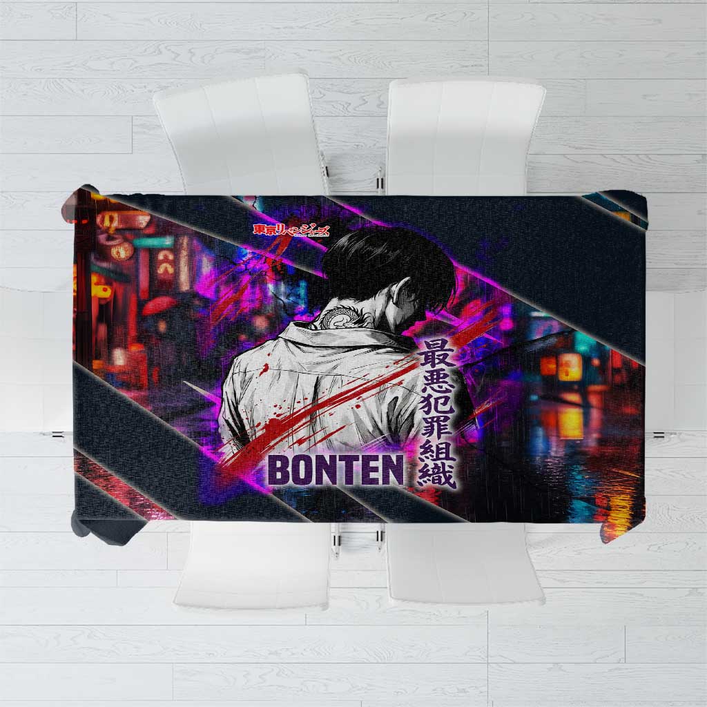Bonten Era The Darkest Future Tablecloth Cyberpunk Noir Gang Art Style