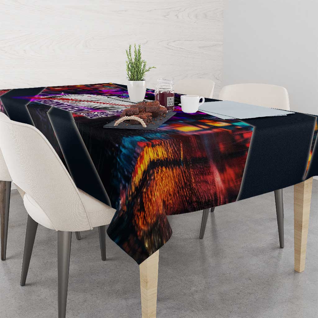 Bonten Era The Darkest Future Tablecloth Cyberpunk Noir Gang Art Style